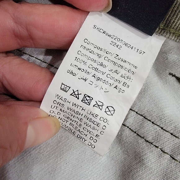 Shein Camo camouflage mini skirt Size 6 - Picture 9 of 10